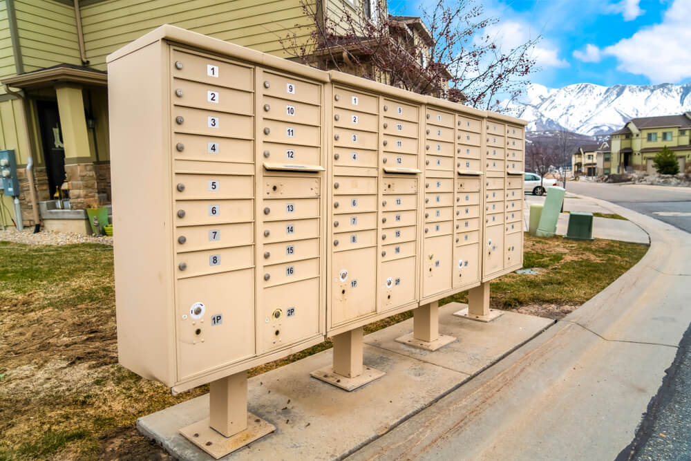 Property mailbox systems