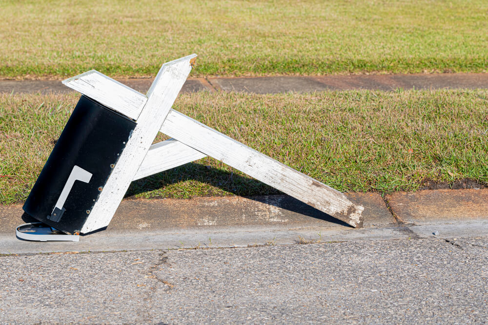 Commercial mailbox repair